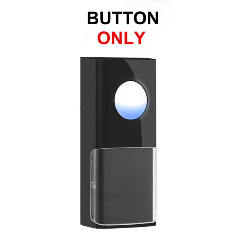 USB Powered IP55 Waterproof Wireless Smart Doorbell Door Bell Ring Chime Call 433MHZ LED Night Light Home Plug-Free: 06