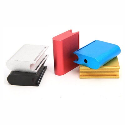 Ponceuse à bord en cuir, produits en cuir fait à la main, tannage végétal, carte en papier de verre, polisseuse, tige en aluminium poli