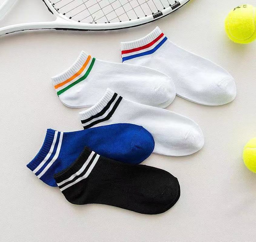 5 Pairs/ Socks Women Summer Thin Socks Boat Socks Female Sports Socks Breathable Shallow Mouth Short Socks: 9