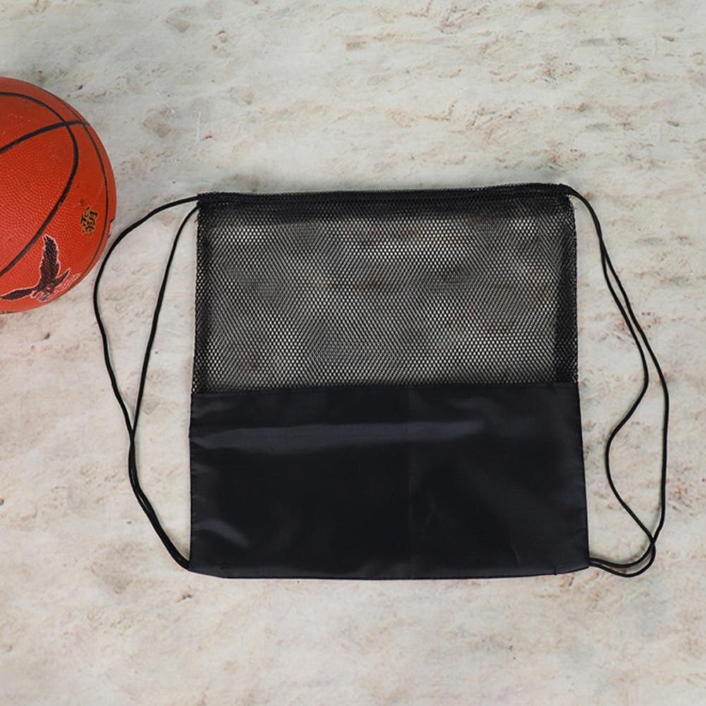 Sac en filet pour basket-ball, 1 pièce, Portable, Oxford, pour l&#39;extérieur, sacs de rangement multifonctionnels