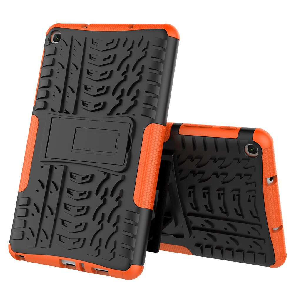 Robuuste Hybrid Case Stand Cover Voor Samsung Galaxy Tab Een 8.0 T295 T290 Terug Beschermende Shell Shockproof: OR