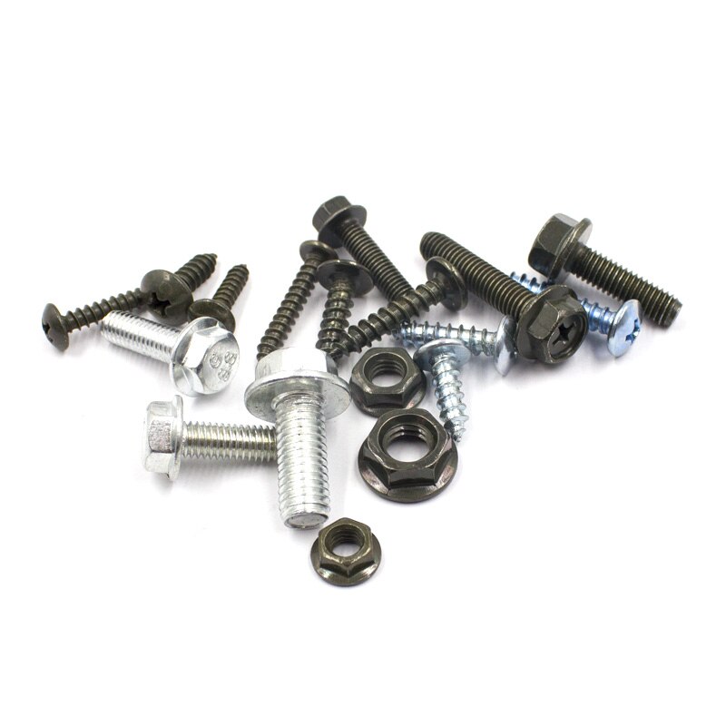 Mixed Car Self - tapping Screw Fast Wire Screw Metal Fastener Clip For All Auto Leaf Board Fender Bumper Rivets