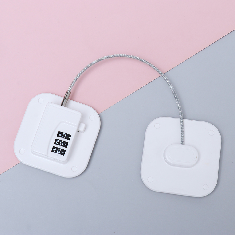 Serrures d'armoire avec clé en métal ou serrure codée, mot de passe numérique, serrure de réfrigérateur, serrure de proximité de Cisco coulissant, accessoire de sécurité pour bébé