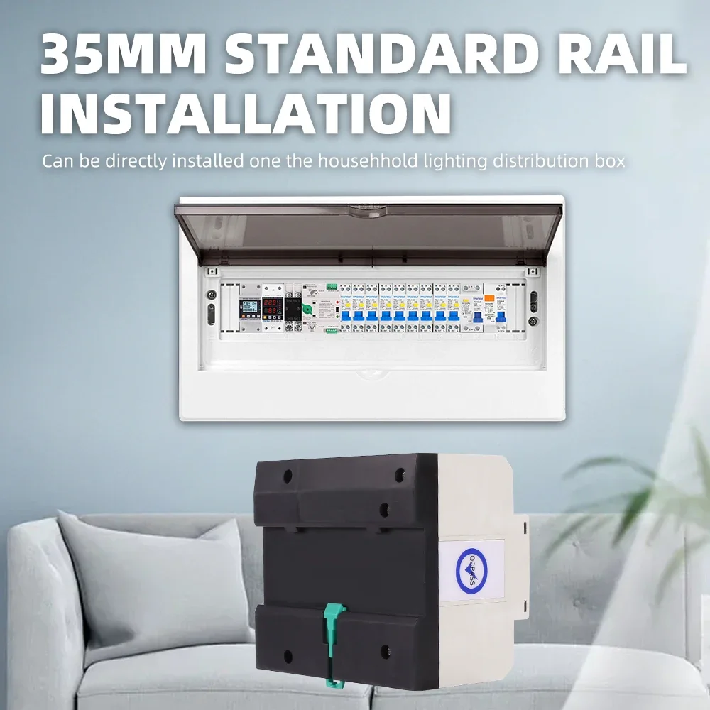 Lärm Schiene ATS PV Solar- Wandler Dual Energie Automatische Transfer Wahlschalter Unterbrechungsfreie 2P 63A 100A 125A Photovoltaik