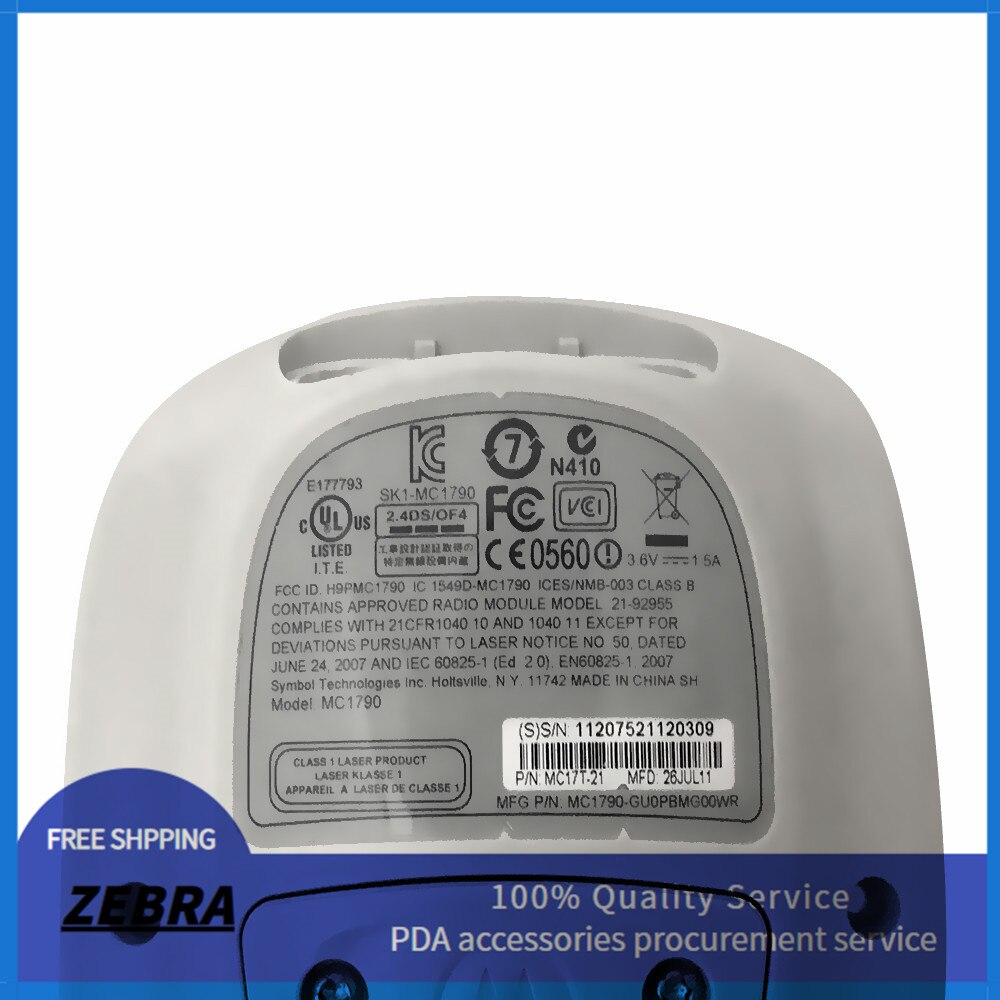 MOTOROLA Symbol MC17, MC17A, MC17T series backup rear cover and original,