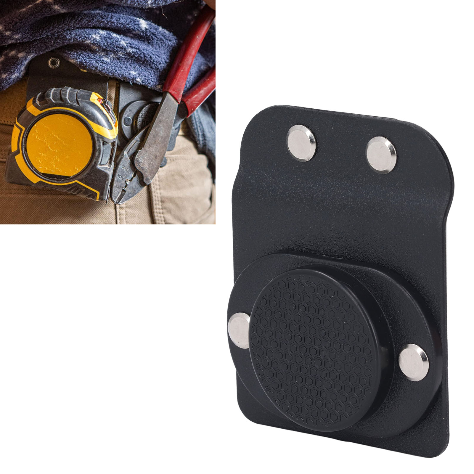 Magnetisk belteholder magnetisk verktøyholder belte magnetisk hylster for skruer spiker hammer tang skrutrekker magnetisk verktøyholder