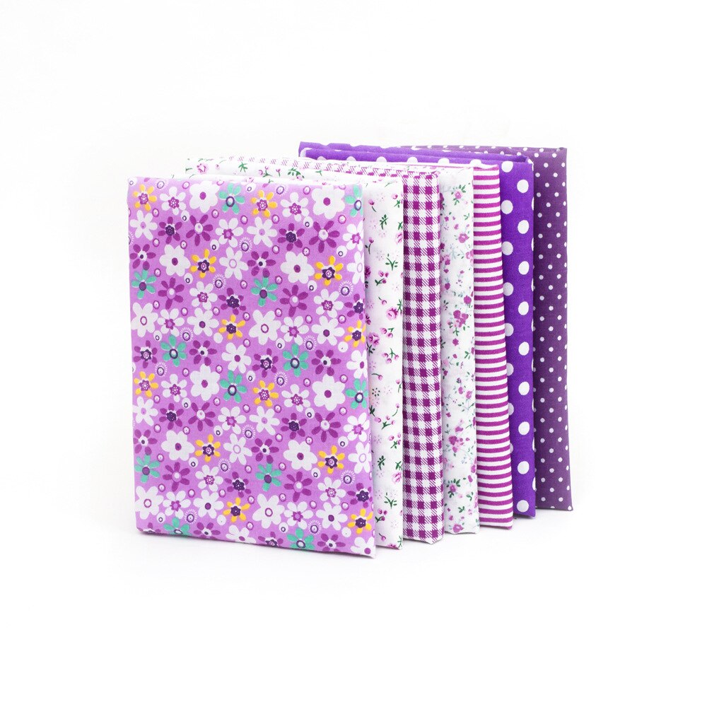 7Stck 50X50cm Baumwolle Stoff Quadrate Bündel Patchwork Vor-schneiden Decke Quadrate Für DIY Handarbeit Patchwork tuch Tasche Hand Fetzen
