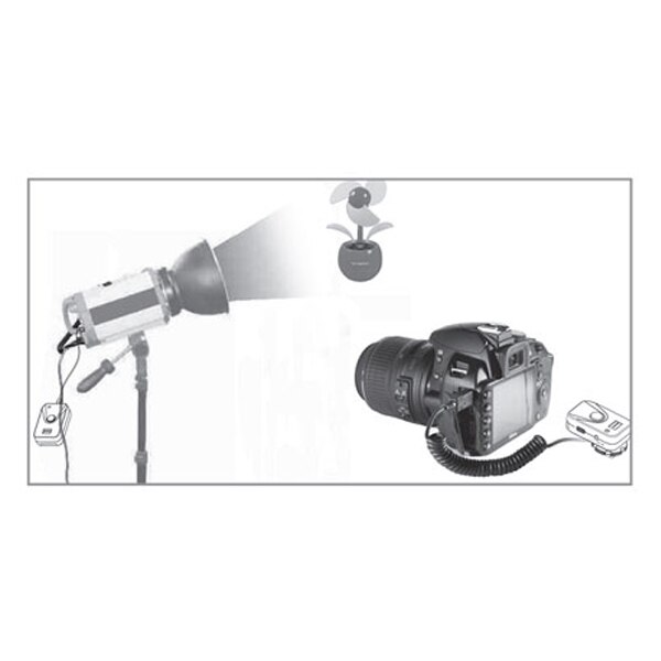 Receptor sem fio do disparador do flash do rádio de 16 canais dos acessórios do flash da câmera para strobes para todas as câmeras e flashes do estúdio