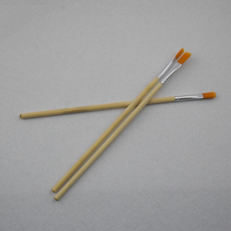 100Pcs Fine Hand single support paint brush set nylon acrylic paints digital brush artist oil paint brush row pen art supplies