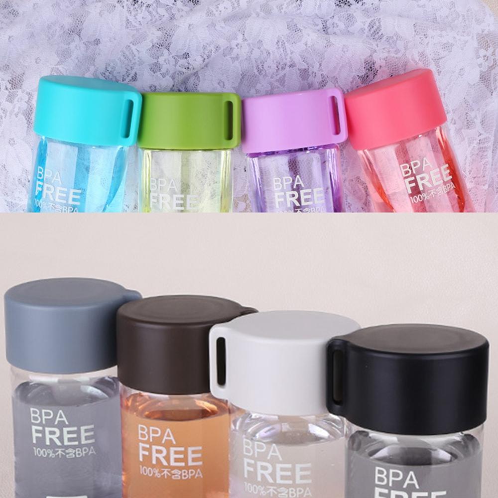 Einzigartige Mini Wasser Flasche Dicht Nette transparent Kleine Wasser Flasche Mit Seil Für Studenten