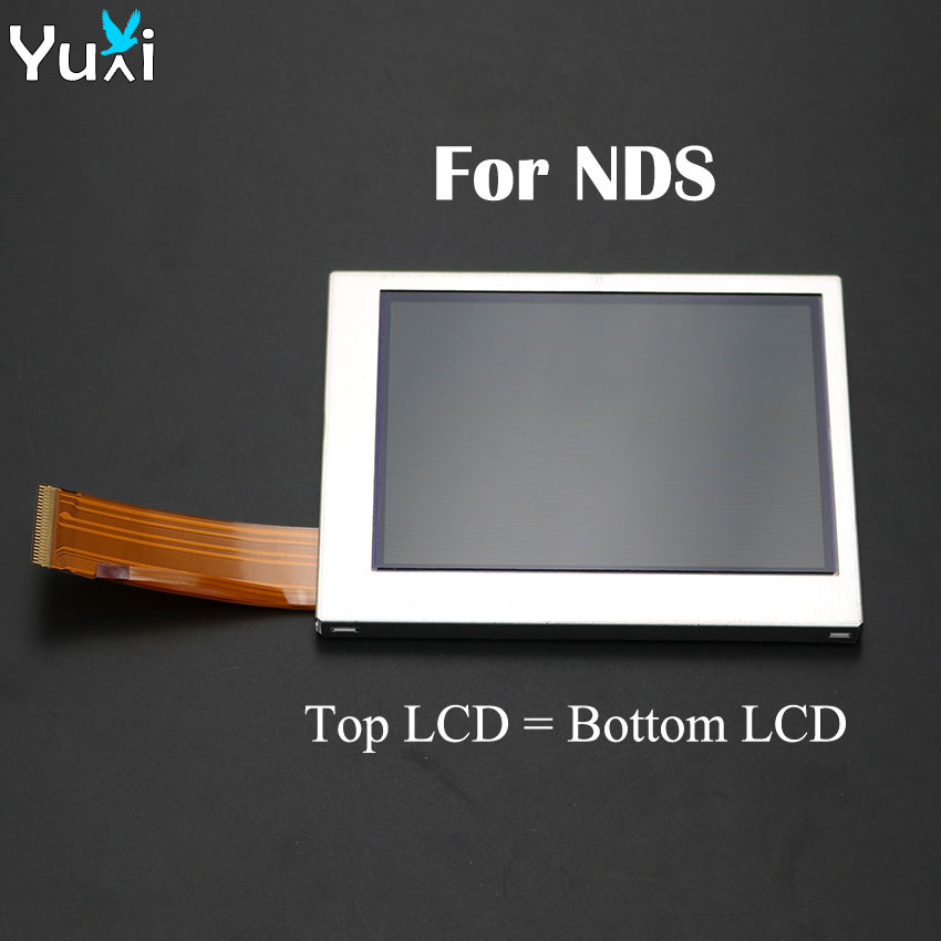 YuXi Top Bottom/Bovenste Onderste Lcd-scherm voor Nintendo DS NDS Game Console LCD Schermen