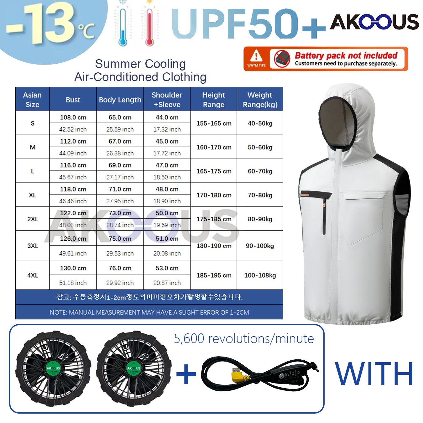 12V/5V USB Heren Zomer Kleding met Halve Mouwen en Airconditioning Ventilator Koeljas Hoge Temperatuur Buitenkleding Visuitrusting