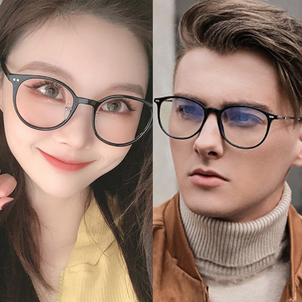 Blue Light Blocking Spectacles Anti Eye Strain Decorative Glasses Light Computer Radiation Protection Eyewear