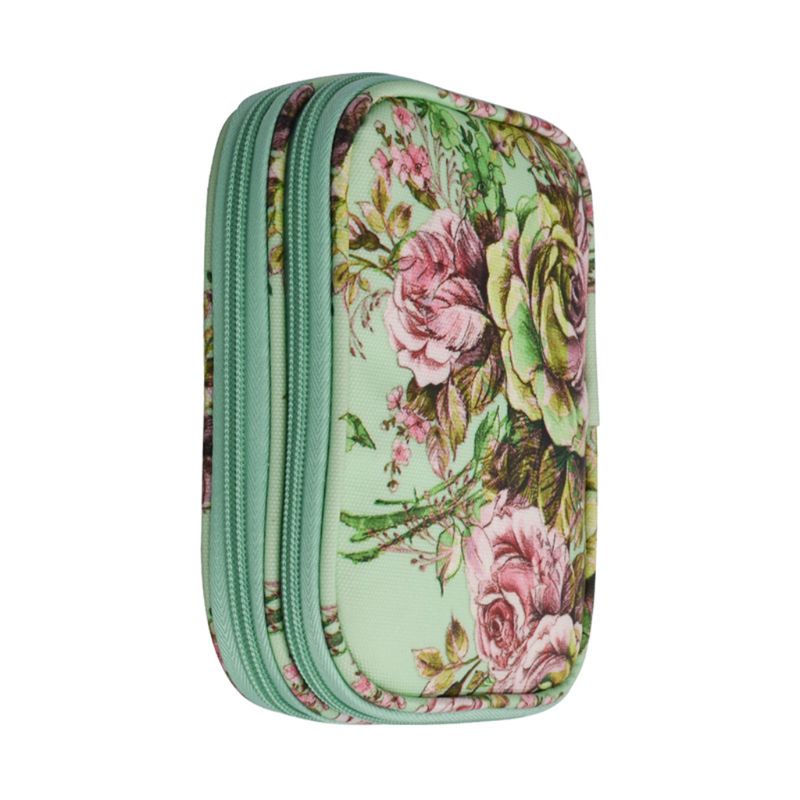 Haaknaald Case Lege Rits Zakken Organizer Draagbare Reizen Haak Opbergtas Met Web Pocket En Houders Slots