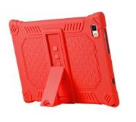 Case Cover Voor Teclast P20HD 10.1 Inch Tablet Pc Stand Bescherming Siliconen Case: Red