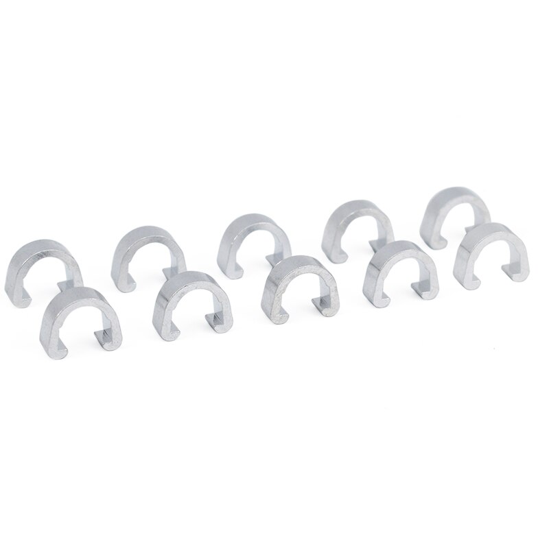 10 Stücke Fahrrad MTB C-Clips Schnalle Schlauch Bremse Getriebe