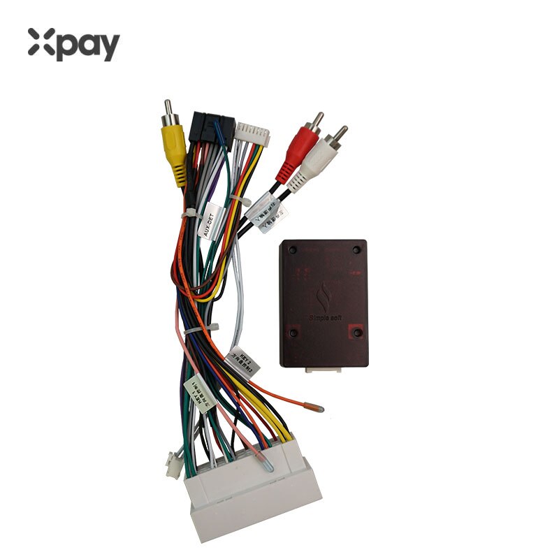 2DIN Autoradio Adapter Android Apparaat 16-Pin Kabel Connector Canbus Box Voor Hyundai Tucson: Default Title