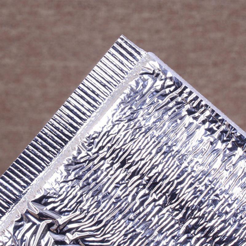 10 stk aluminiumsfolie isolert mat oppbevaringspose termisk kjøler gjenbrukbar termisk lunsj snack piknik og kald pose