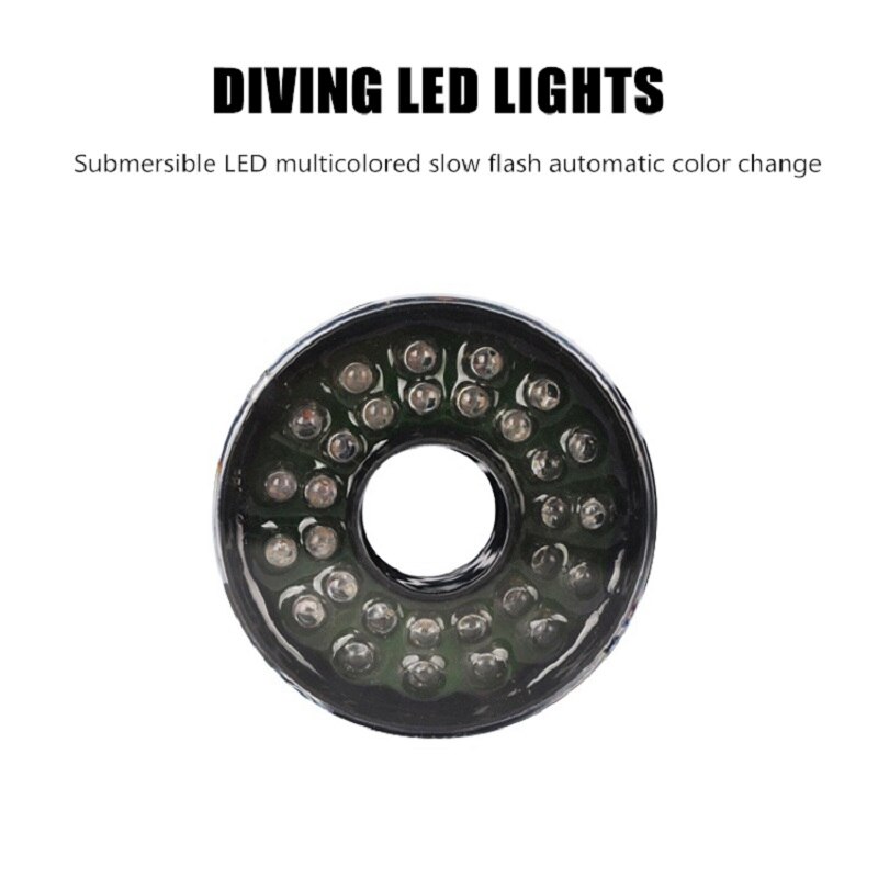 1Pcs 40W/45W LED Electric Water Feature Pump Small Fountain For Outdoor Garden Fish Pond Fish Tank Hydroponic Pond Garden Tool