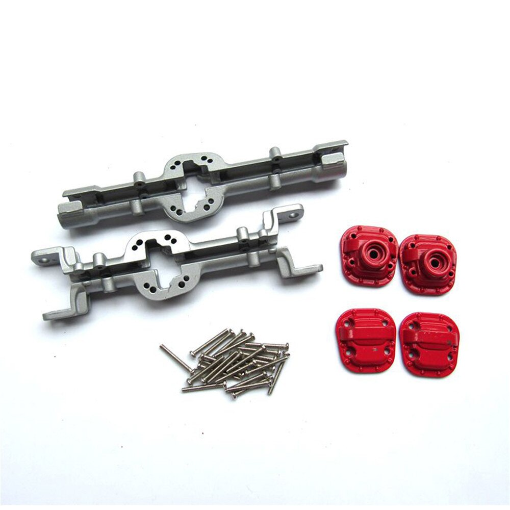 ​ Front Axle Rear Axle Bridge Shell Steering Pull Rod MN Model 1:12 D90 D91 RC Car Spare Accessories Upgrade Metal Gear: E