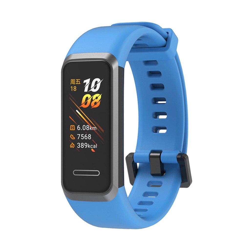 Cinturino da polso Per Huawei 4 Astuto Della Vigilanza di Sport Morbido Cinturino In Silicone di Ricambio Smart wristband Accessori di Ricambio Fascia Da Polso: L