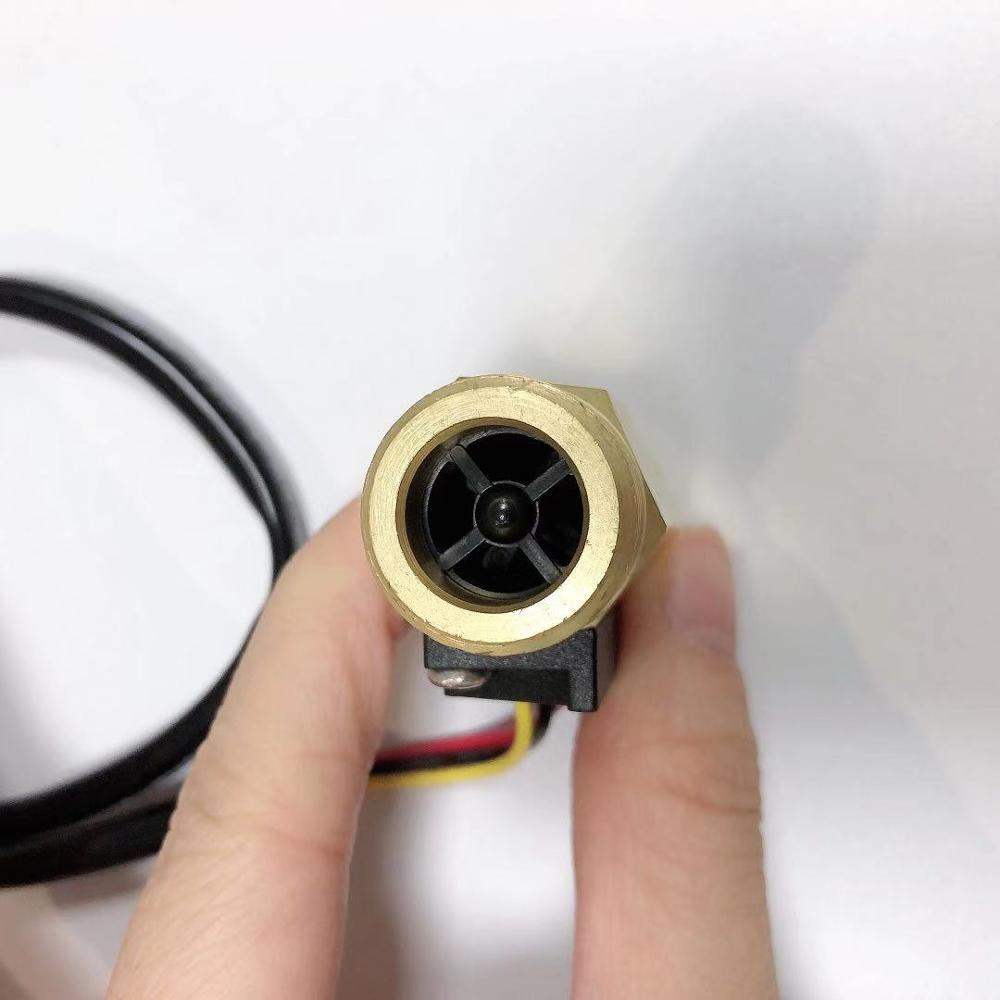 hall effekt rote materiale saier 44mm pulssignal vann flytende strømningsmåler sensor sen -hz21wi