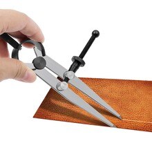 Scriber Flat-leg Spring Scribing Gauge Spacing Gauge Compass Divider Calipers For Metal Workpiece Processing Leather Craft