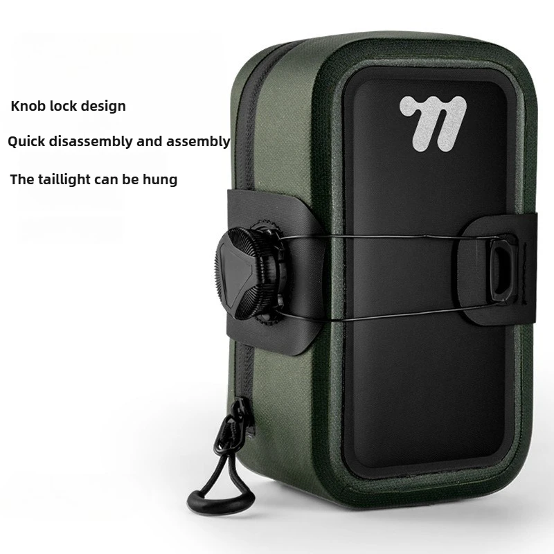 Mini Bicycle Saddle Bag Lightweight Small 0.5L Bike Bag Portable Multi Function Hand Bags Cycling Bag Bike Access: Yellow