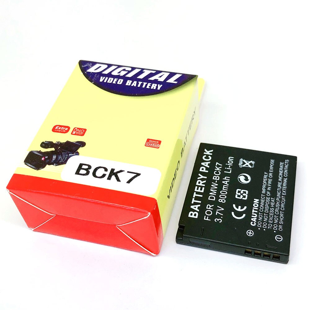 DMW-BCK7 DMW-BCK7E NCA-YN101G Battery for Panasonic DMC FH2 FH24 FH25 FH27 FH4 FH5 FH6 FH8 FP5 FP7 FS14 FS16 FS18 FS2 FS22 FS28