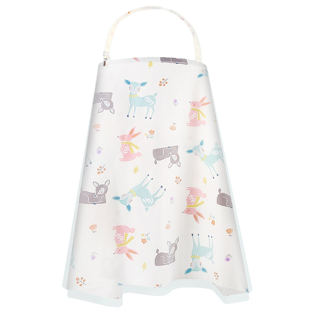 Printed Nursing Cover Double Layer Mesh Fish Net and Cotton Anti-glare Privacy Protection 360° Surround Baby Feeding Accessories: 9