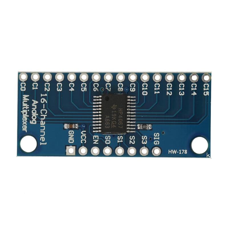 Smart Elektronica CD74HC4067 Hoge Snelheid CMOS 16 Kanaals Analoge Digitale Multiplexer Breakout Module Board