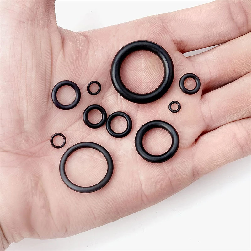 Gummi o-ringssats packningar tätning nitrilgummiband högtrycks o-ringar reparationssats tätning gummiband svarta o-ringar