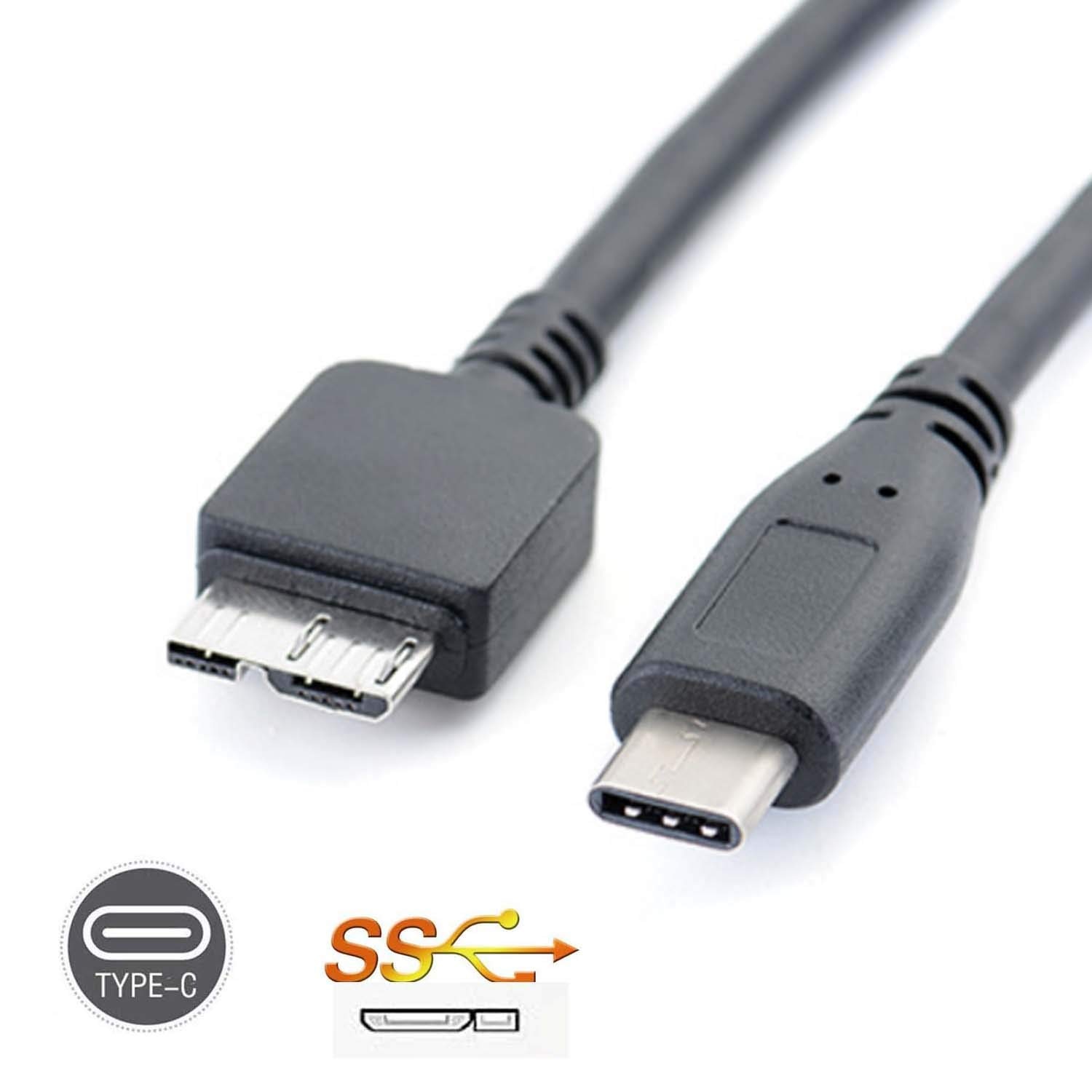 USB 3.1 Typ-C zu USB 3.0 Micro B Kabel Stecker Für Festplatte Smartphone HANDY PC