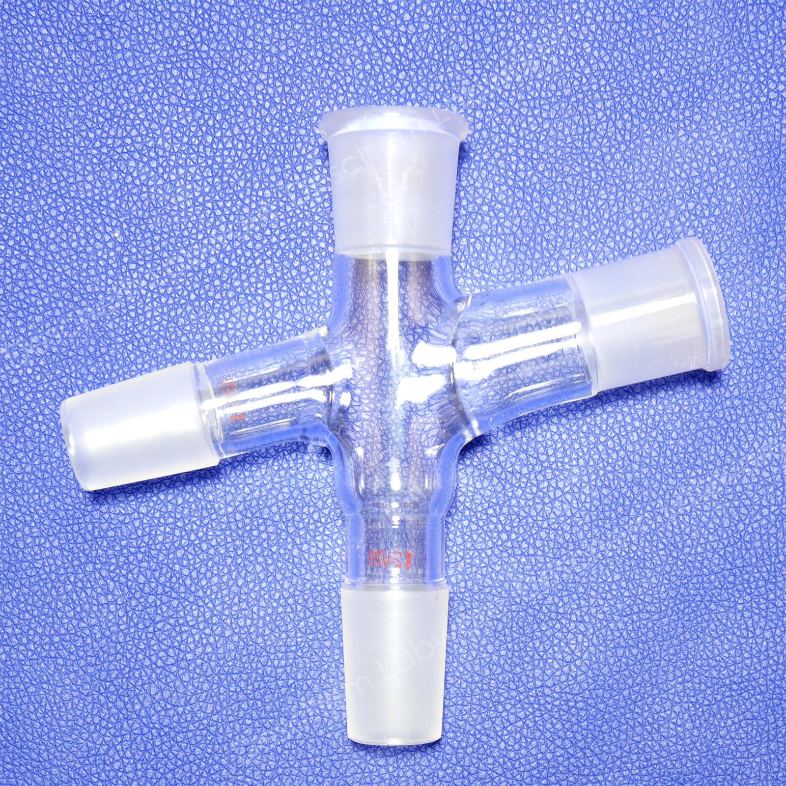 24/29 Four Way Distillation Connecting Glass Adapter,Ground Joint,Lab Glassware