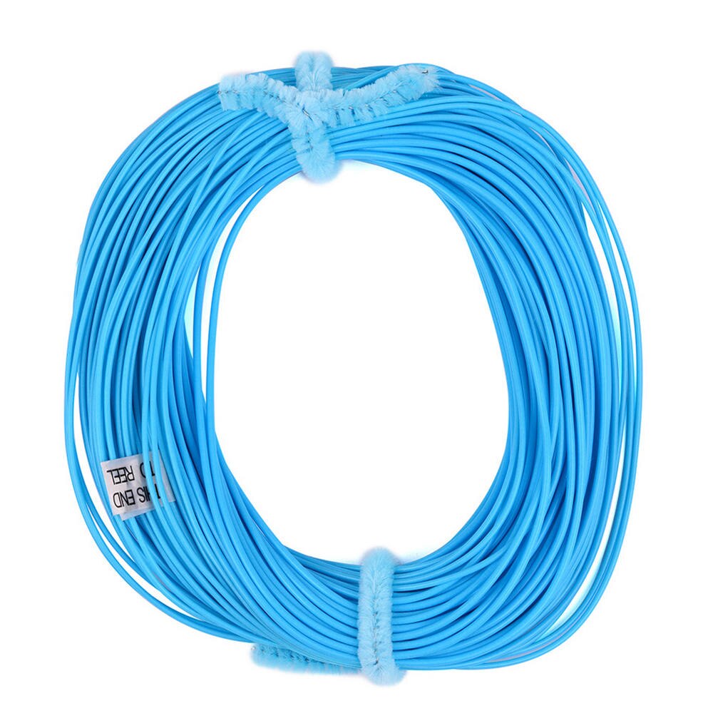 30.5m Weight Forward Fly Line Floating Fly Fishing Line With Welded Loop Multi Color Number 2.0 Line
