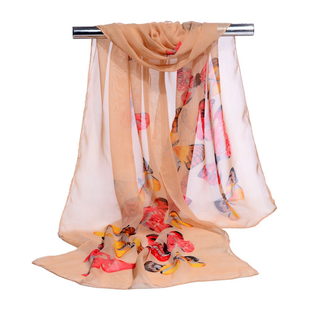 #Z30 Luxury Scarf Women Soft Chiffon Wrap scarf Hijab Spring Autumn Thin Ladies Shawls Scarves Green Bufandas Invierno Mujer