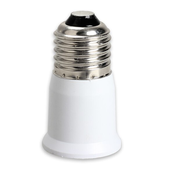 1pc led-lichtadapter  e27 to e27 verlengfittingen voet clf led-lamp lamp adapter converter stekker verlengstuk led-licht accessoires