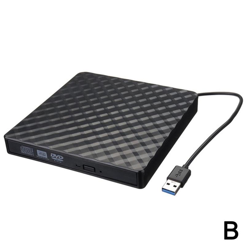 USB 3.0 External DVD For Burner Writer Recorder RW Optical Drive Dvd PC Supplies Player CD/DVD ROM Reader Player For Laptop: B