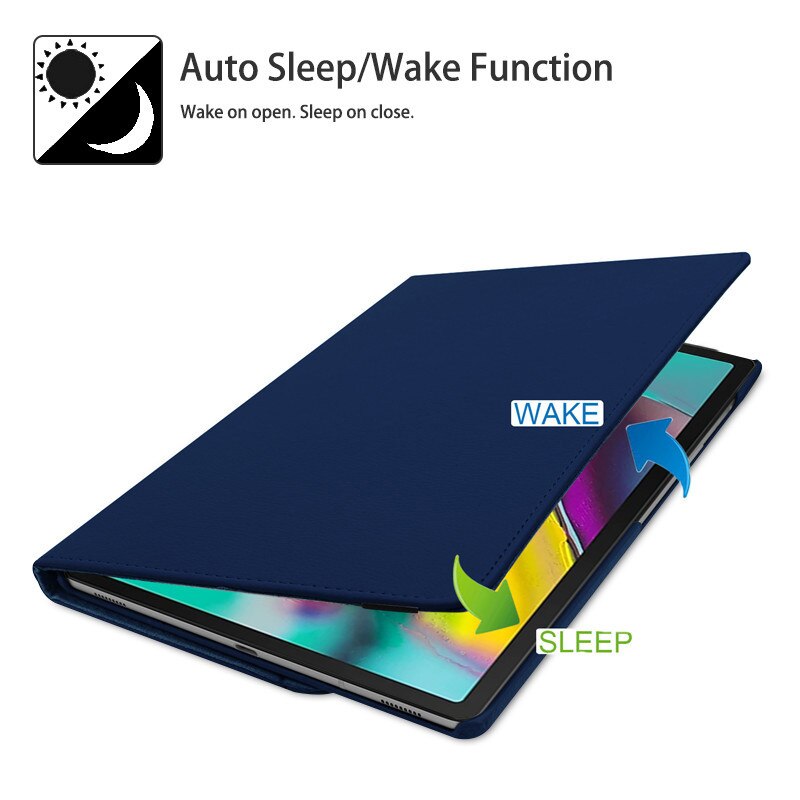 Coque en cuir PU à rabat, étui rotatif pour Samsung Galaxy Tab A8 X200 10.5 360 SM-X205 10.5