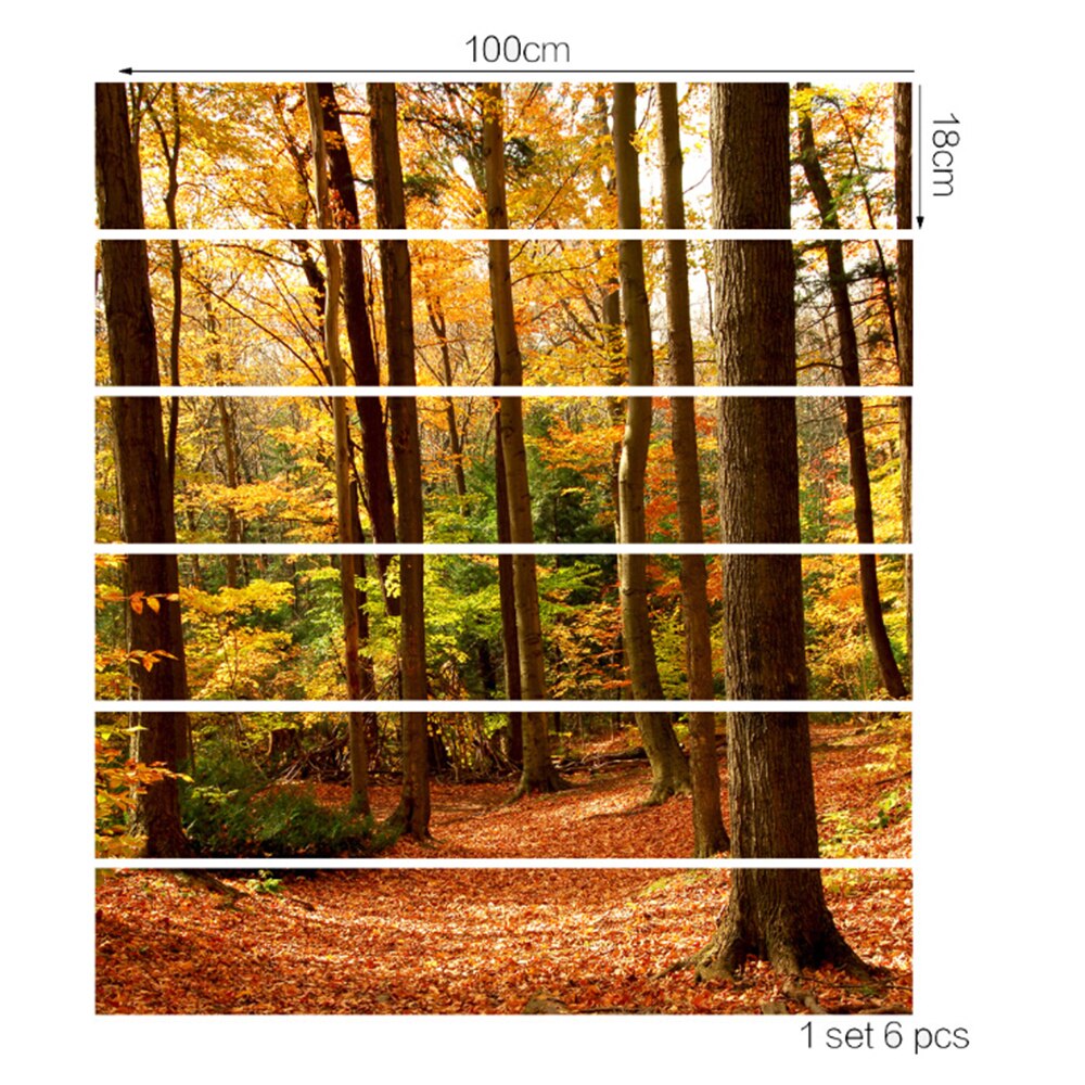 13PCS Staircase Steps Stickers Riser Floor Sticker for Bedroom Living Room Decor DIY tairs Decal Room Office Decor