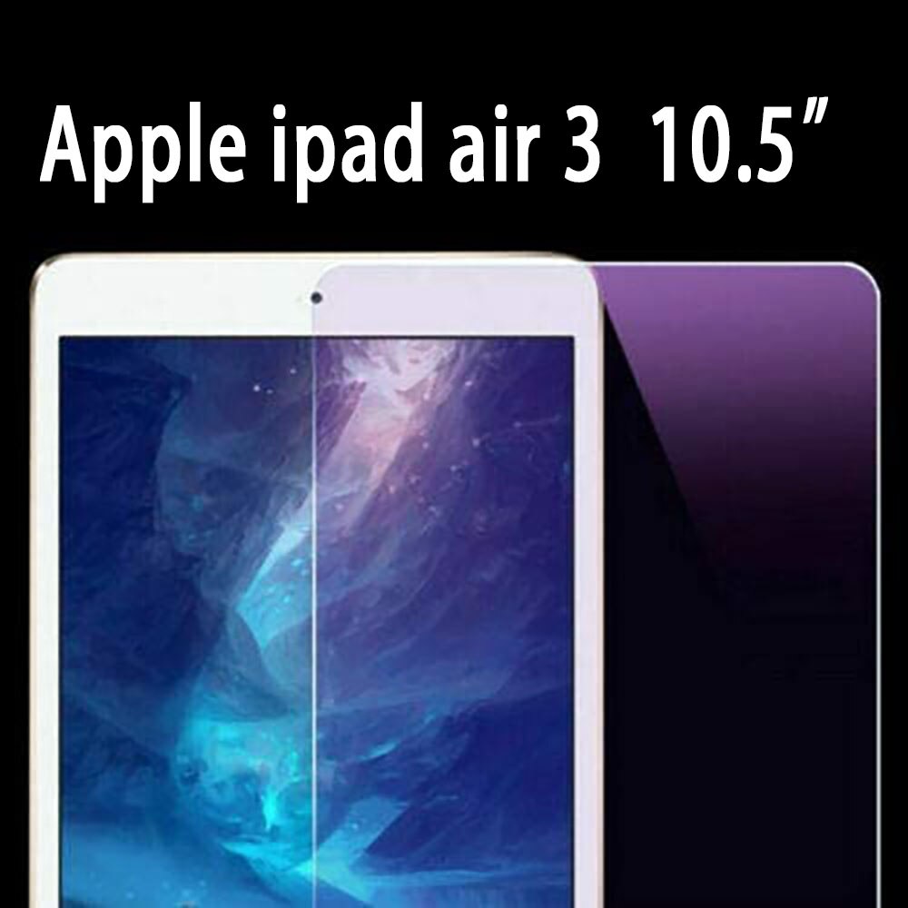 For Apple iPad 2 3 4 5 6 7 8/AIR 1 2 3 4/Mini 1 2 3 4 5 7.9" /Pro 9.7"/Pro 10.5“/Pro 11 -Tempered Glass Screen Protector Cover: ipad air 3 10.5 inch