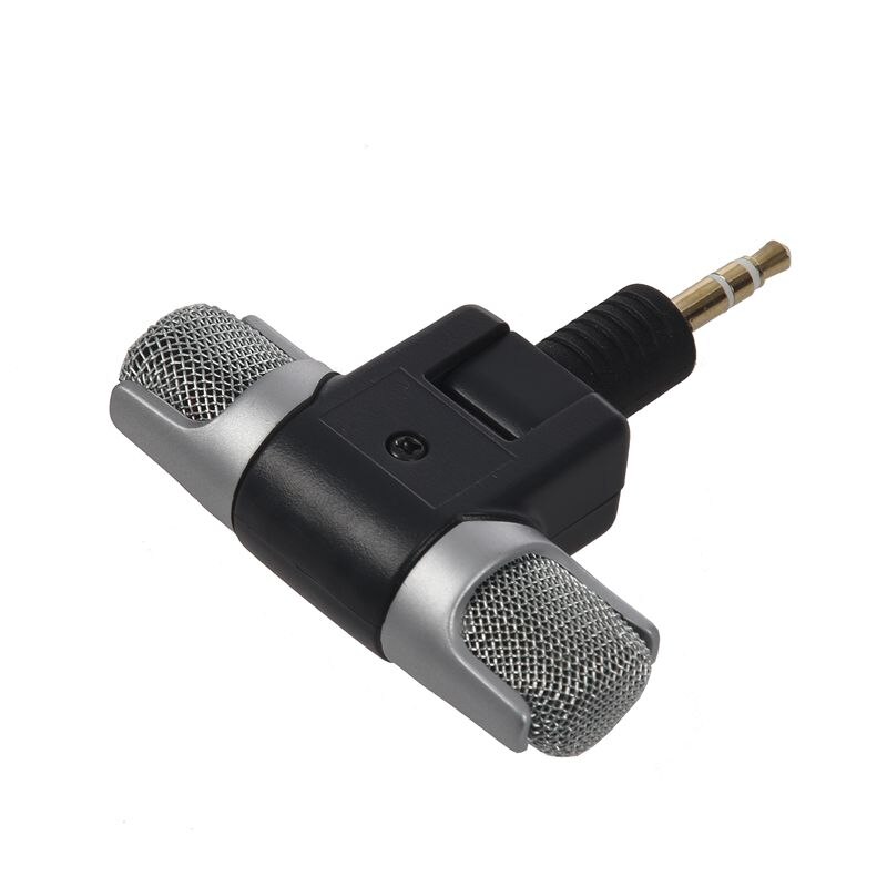 Portable Mini Mic Digital Stereo Microphone for Recorder,PC