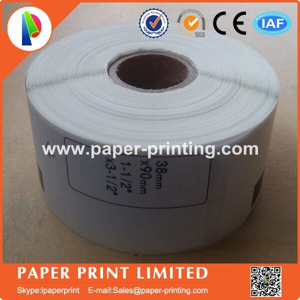 6 x Rolls Brother Compatible Labels DK-11208 38x90mm,400 labels per roll DK 11208, DK 1208 Address Label etiquette Thermal paper