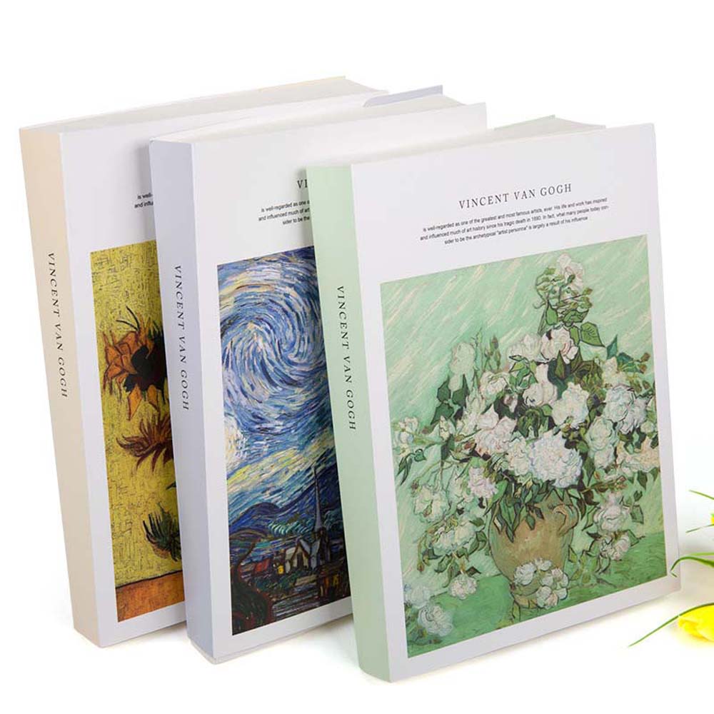 128 Sheets Thickened Paper Sketch Book Beige Paper Art Drawing Painting Book Graffiti Sketchbook School Office Stationery