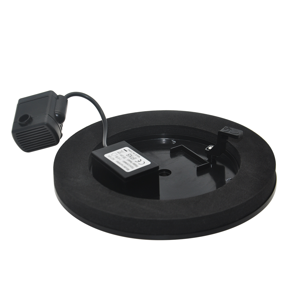 Mini Solar Fountain Garden Water Fountain Solar Panel Floating Fountain Garden Decoration Fountain1W single crystal silicon