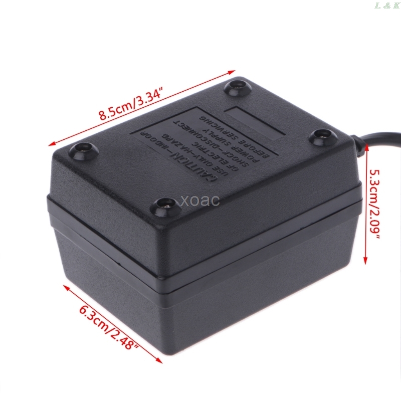 200W AC 220V to 110V Step Down Transformer Convert Travel Power EU Plug Adapter M13