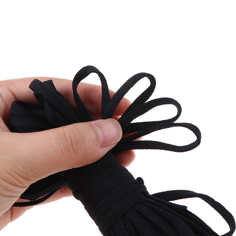 Wit Zwart Dunne Ronde Elastische Bands Elastische Touw Naaien Accessoires