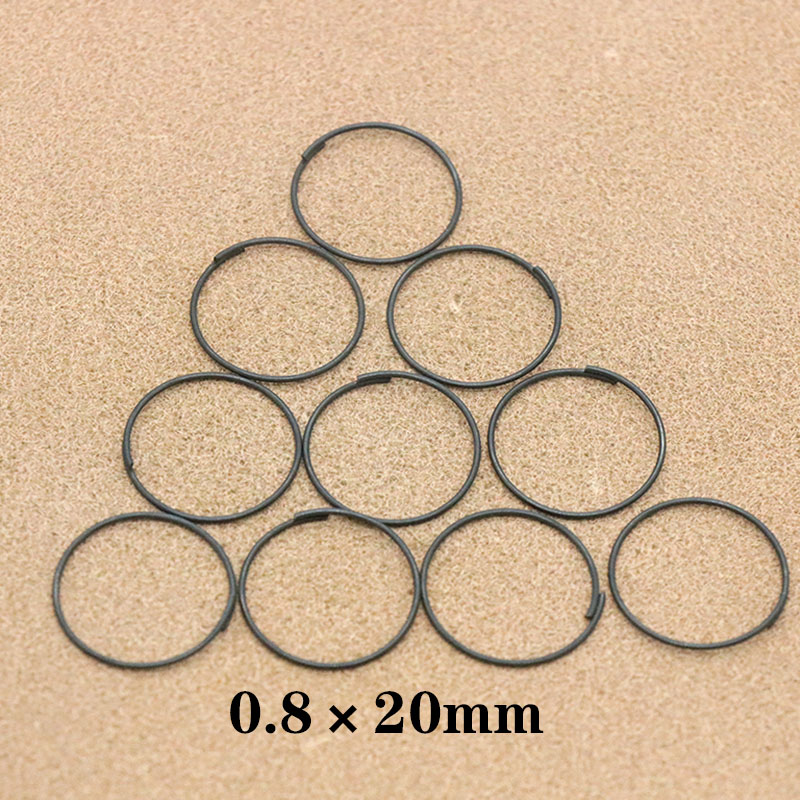 Anillo de resorte para buje de bicicleta, 10 Uds., 20mm/22/24/26/30mm, componentes para bicicleta de montaña, suministros de Base de torre, accesorios: Verde