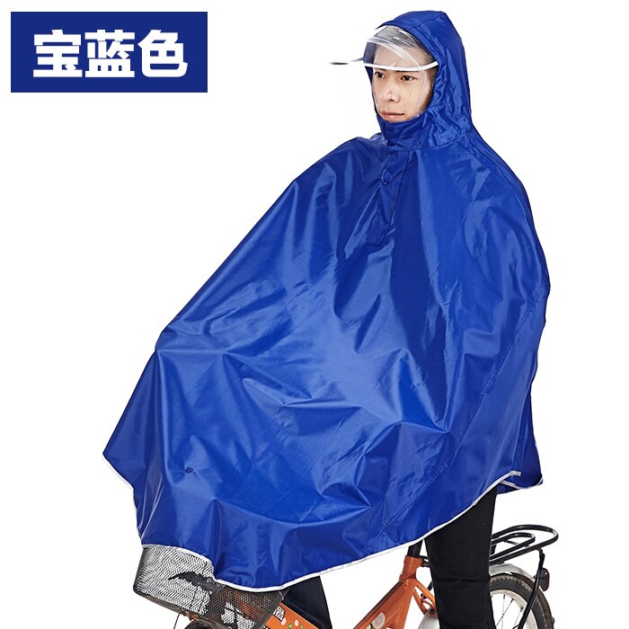 Wind Rain Coat Breathable Jacket Bicycle Adult Rain Coat for Scooter Red Plastic Poncho Outdoor Yamurluk Rain Gear GG50yy: 4