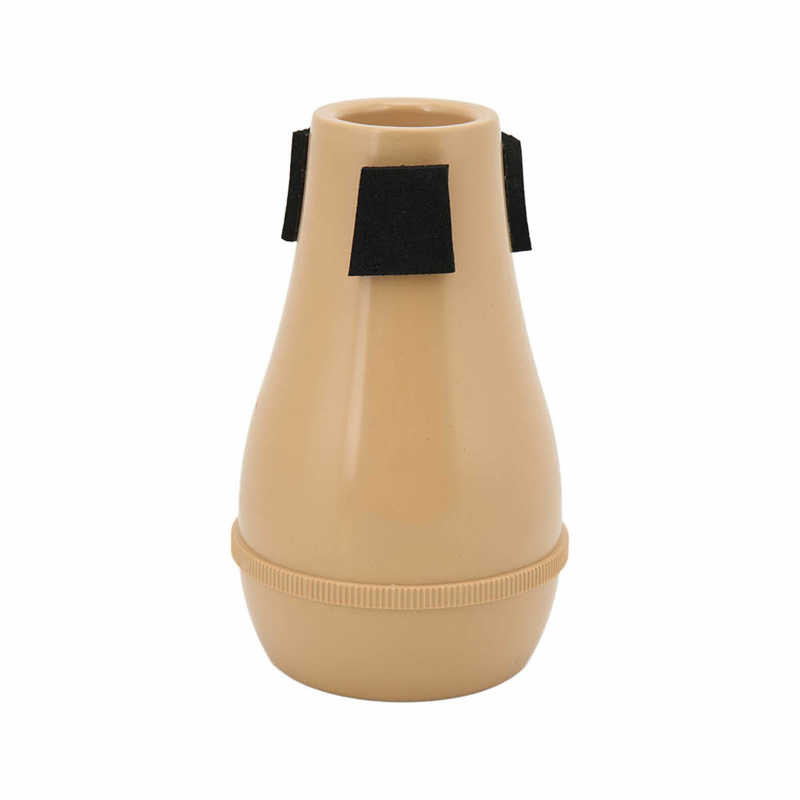 Trompet Praktijk Mute Trompet Mute Duurzaam Abs Voor Indoor Voor Outdoor: Wood color